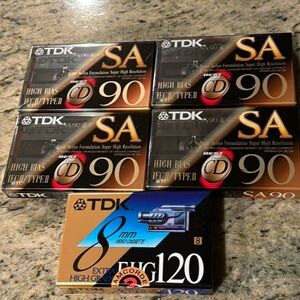 New TDK SA90 and 120 bundle